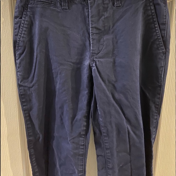 Boy GAP Size 12 Regular Navy Khaki Pant - Picture 3 of 6